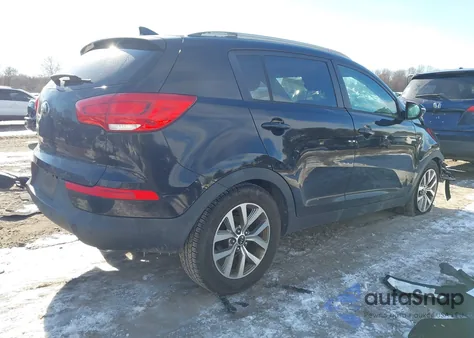 2014 Kia Sportage Lx from USA, damaged, VIN KNDPB3AC7E7582857